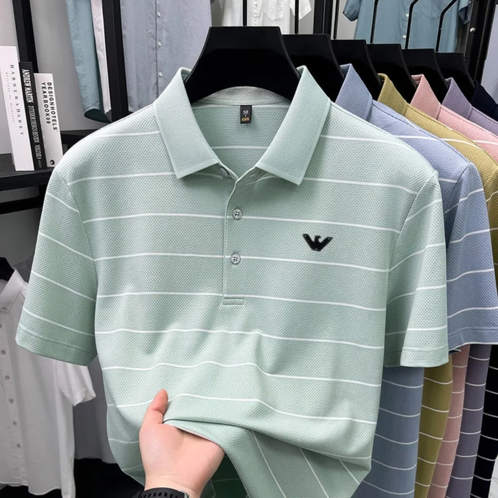 【 】【 🔑】 26 Quality POLO ，， Quality ， Breathable ， LOGO， ️ T ️ ， ！Sizes：M-4XL（ 、 。